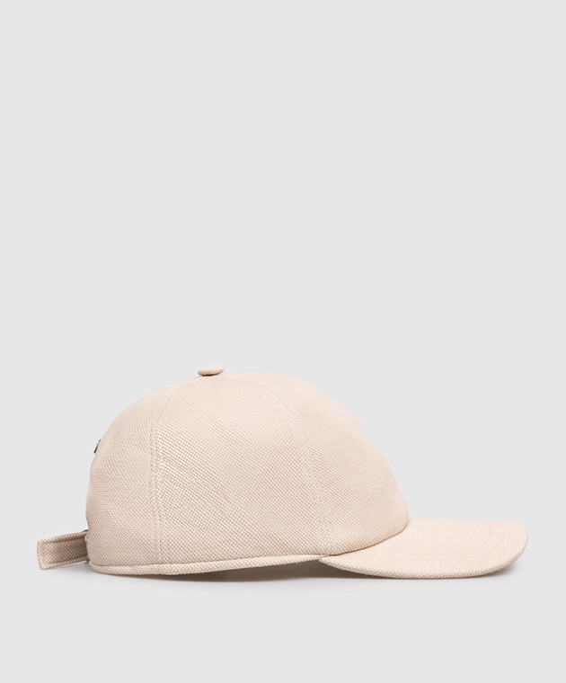 CAPOBIANCO Бежева кепка 20MC1MG00 зображення 3