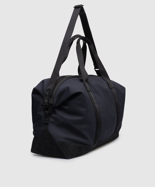 Moncler Синяя дорожная сумка Tech Duffle L109A5G00001M7835 изображение 3