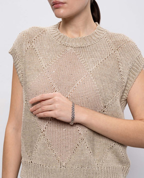 Missoma серебристый браслет Timepiece с родиевым покрытием YNGB12NS