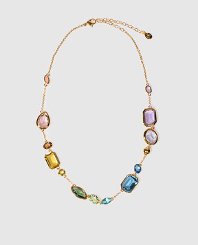 Swarovski Золотистая цепочка-колье Gema 5741584
