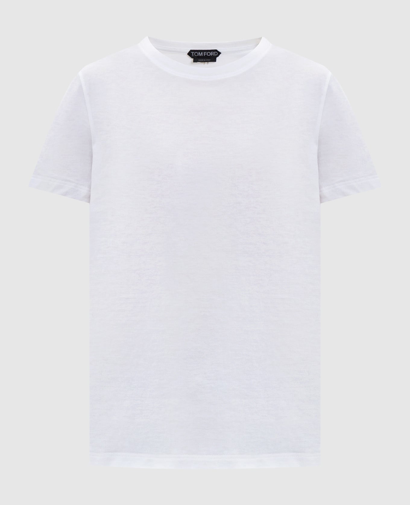 

Белая футболка с монограммой логотипа, Белый, Футболки