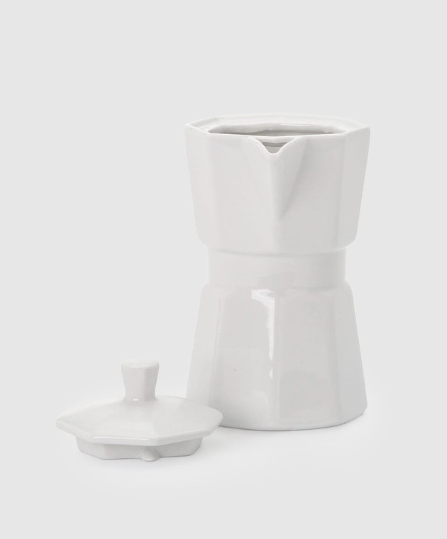 SELETTI Белый фарфоровый кофейный перколятор Estetico Quotidiano 10580 изображение 2