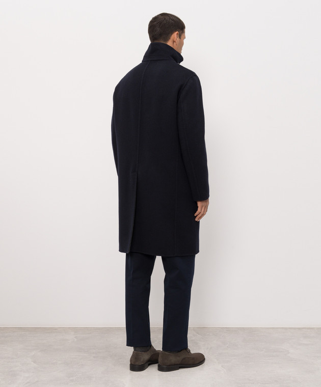 Brunello Cucinelli Двобортне пальто з кашеміру ML4549801 зображення 5