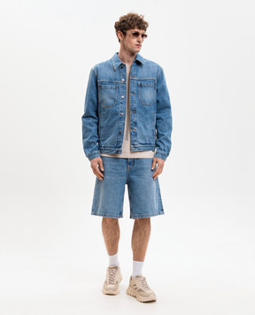 Off-White Бежева футболка Outline Double Arrow 44MAA027S26J003