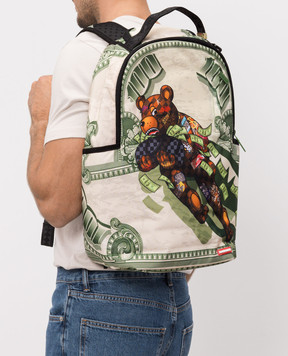 Sprayground Детский зеленый рюкзак BEAR FORCE ONE 910B8579NSZ