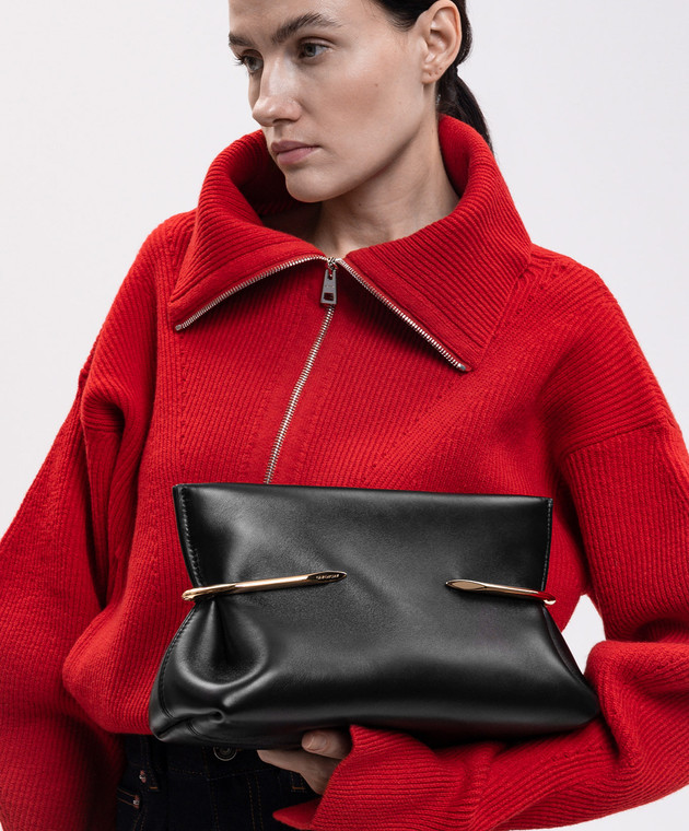 Givenchy Чорний шкіряний клатч BB5171B1Y2 зображення 2