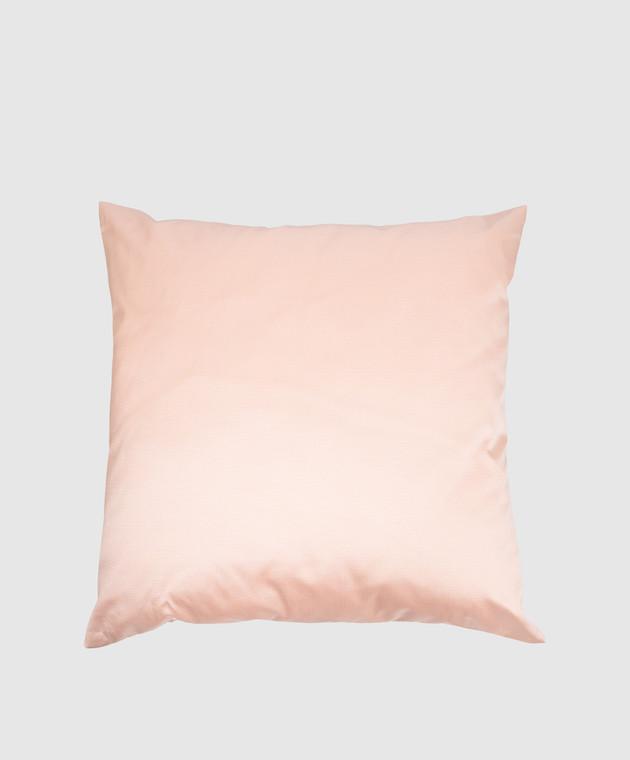 Blumarine Home Розовая декоративная подушка Note Blue с кристаллами Swarovski H0000220083 изображение 2