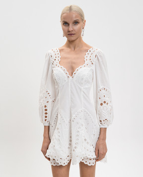 Charo Ruiz Біла сукня міні Esmare 263605