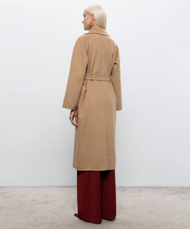 Max Mara Бежеве пальто READY з кашеміру MXMREADY зображення 4