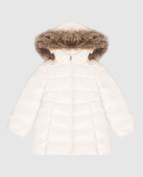 Moncler ENFANT Дитячий пуховик Emma кольору айворі L29511C00004597Z8