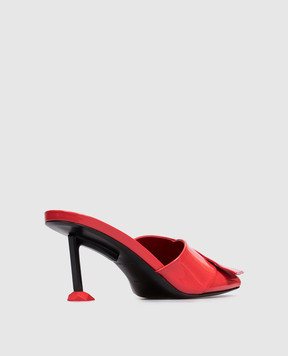 Givenchy Червоні шкіряні лаковані мюлі BE30BFE2H5