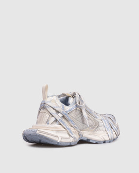 Balenciaga Білі кросівки 3XL Extreme Laces Logo 825598W3XHL