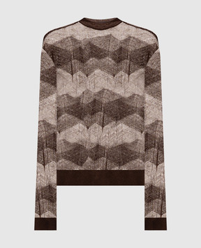 Sofie D`Hoore Коричневий джемпер MORACA з вовни MORACAYPE