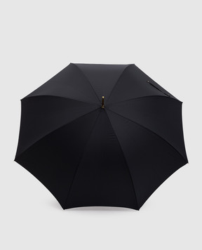 Pasotti Черный зонтик-трость Rottweiler OMITUO479RASO67681