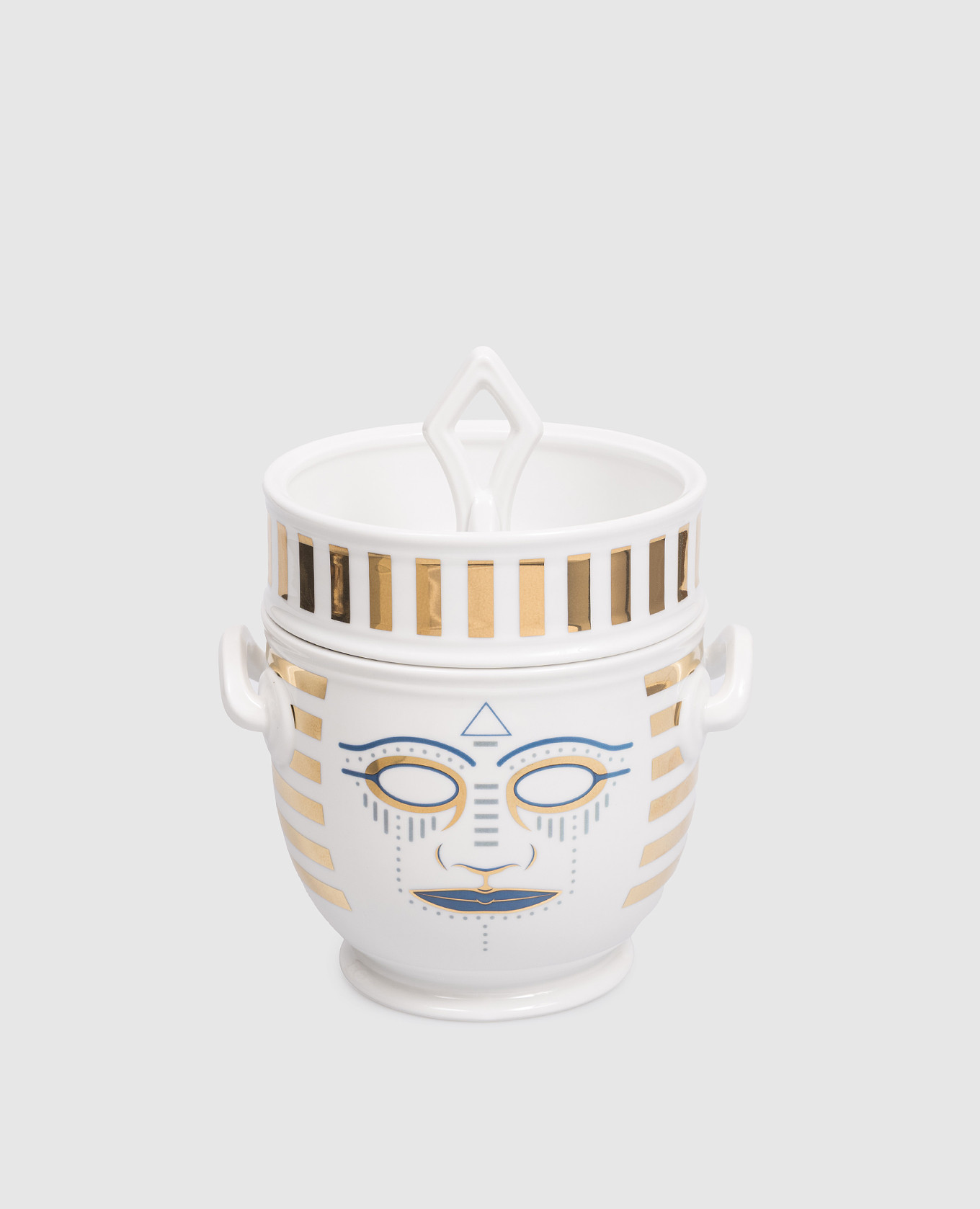 

Белая фарфоровая емкость Pi-Atum Ethnics для льда в подарочной коробке, Белый, Посуда