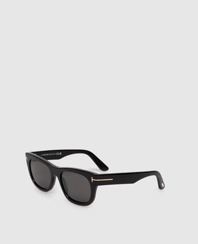 Tom Ford Черные очки с гравировкой логотипа FT1334