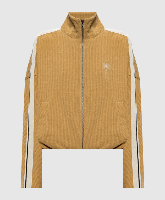 Palm Angels Коричнева спортивна куртка PAWBD004FB001