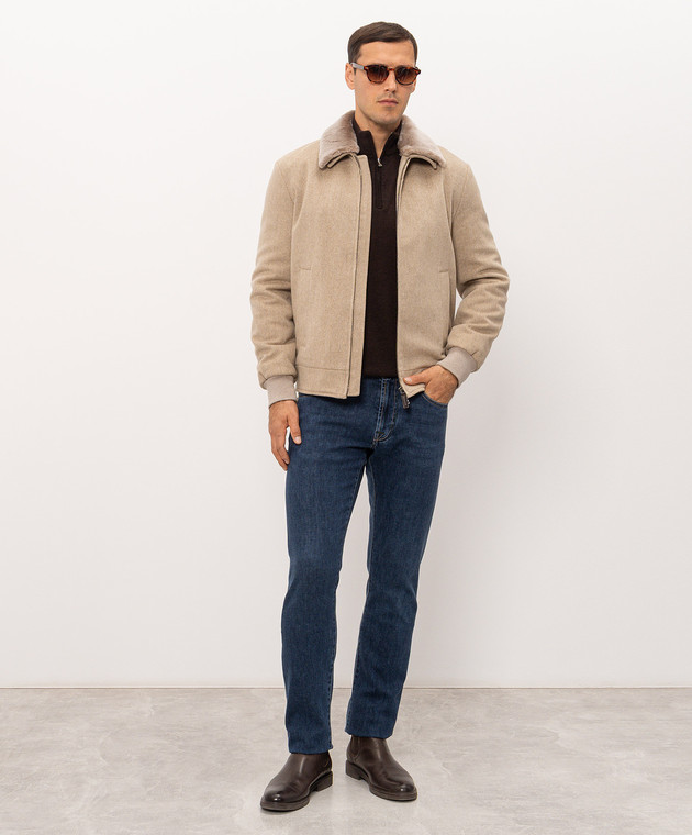Cashmere&Whiskey Джемпер з вовни, шовку та кашеміру 477 зображення 2