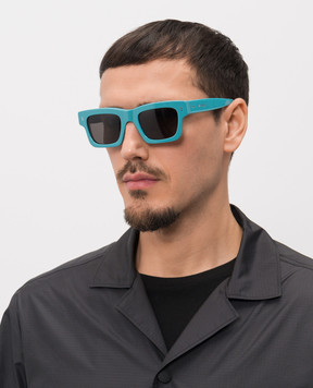 JW Anderson Голубые солнцезащитные очки Jwa02 EW0015FA0426