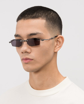 Kuboraum Сложные солнцезащитные очки H40 серого цвета KRSH40BB0000004Y