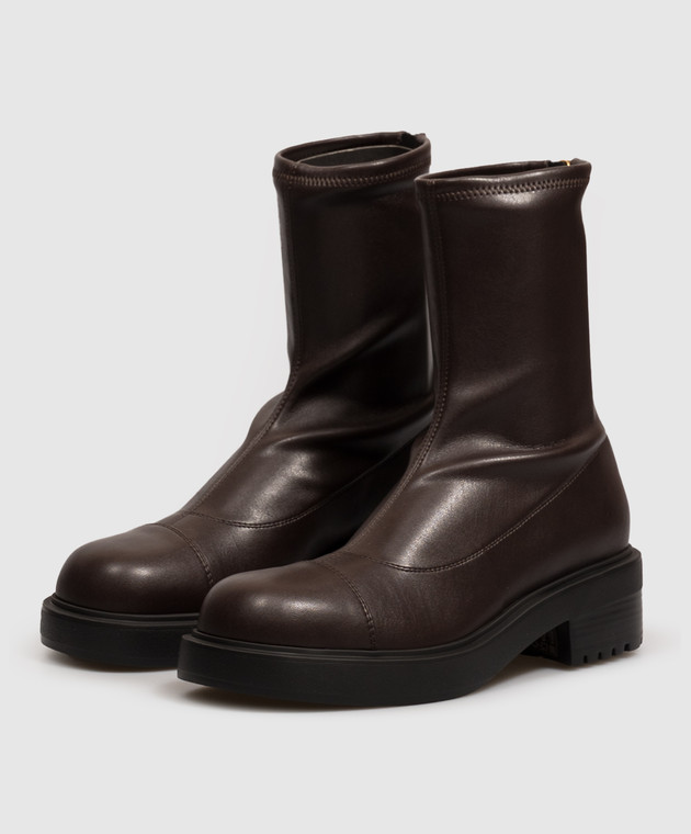 Giuseppe Zanotti Коричневые ботинки Junney I570007 изображение 2