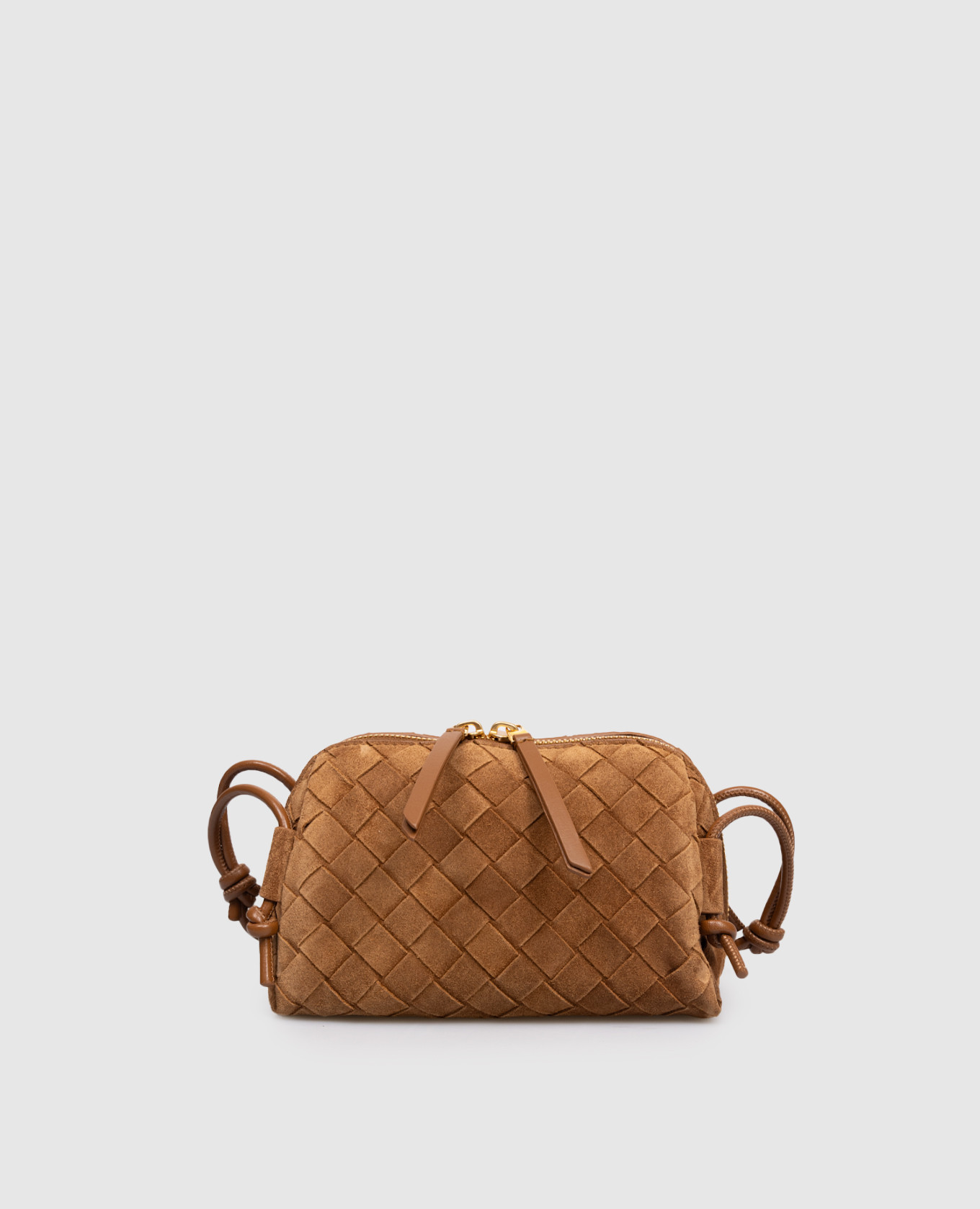 Замшевая коричневая сумка Concert