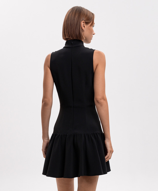 Alessandra Rich Черное платье мини FABX4401F4692 изображение 4