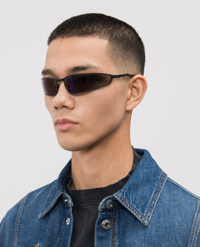 Kuboraum Чорні сонцезахисні окуляри H34 KRSH34BM000000BT