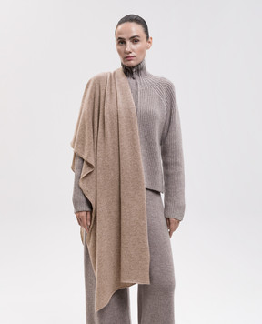 Allude Бежевий шарф з кашеміру 26511241