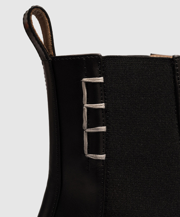 JW Anderson Чорні шкіряні челсі CT0003LA0391 зображення 5