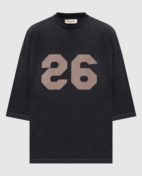 Fear of God Черная футболка с принтом FG9M109958HWJ
