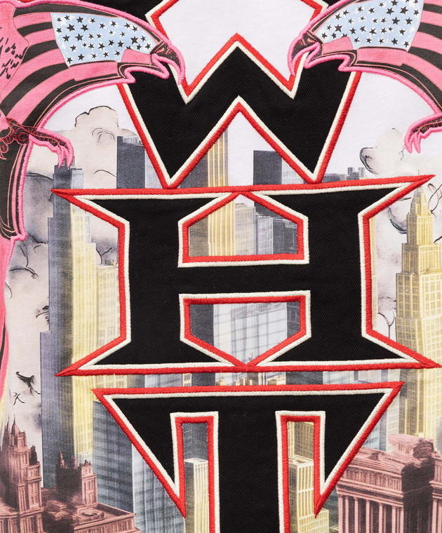 Off-White Біла футболка Starcity 44MAA027Z26J006 зображення 5