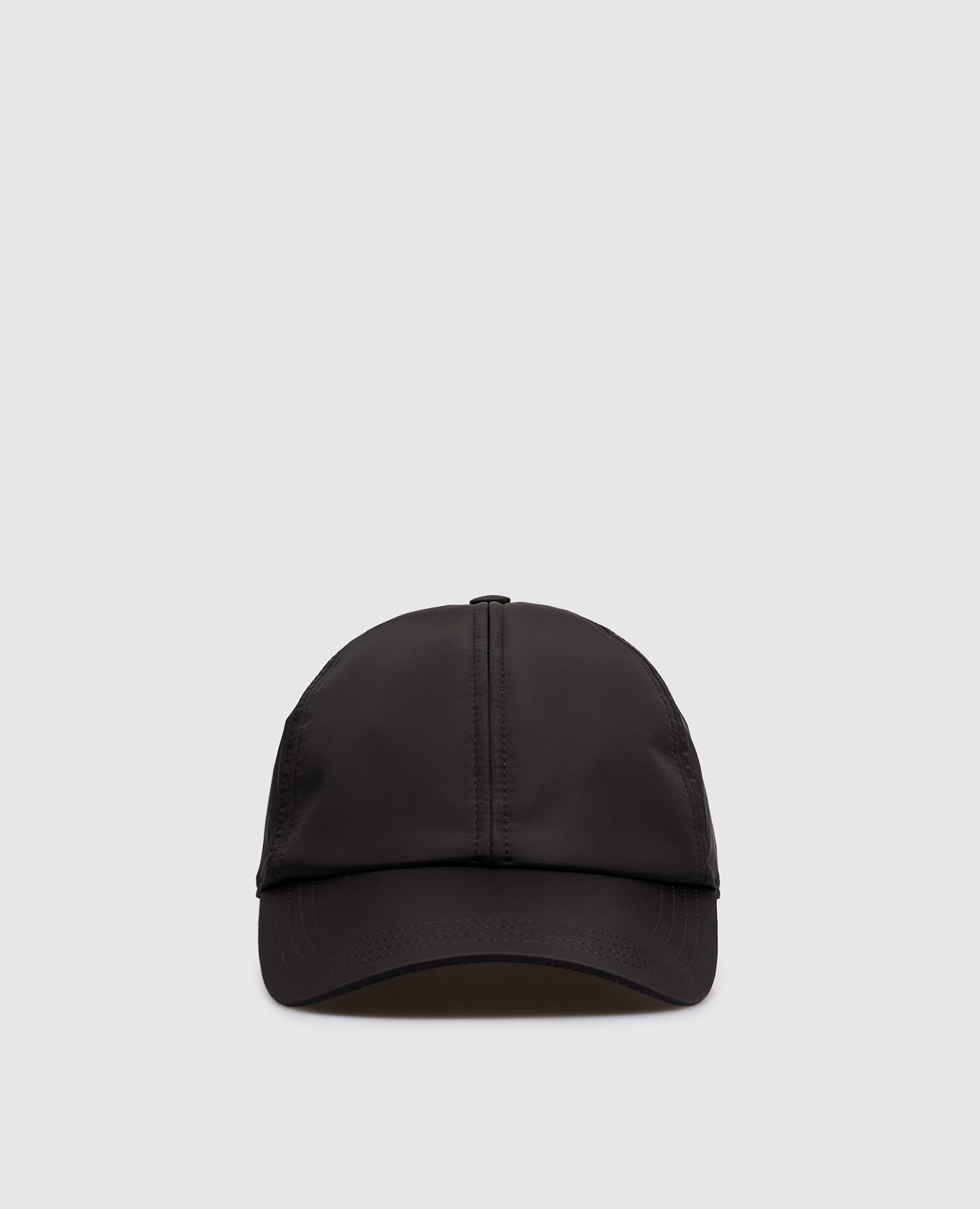 

Черная кепка с нашивкой логотипа, Черный, Кепки