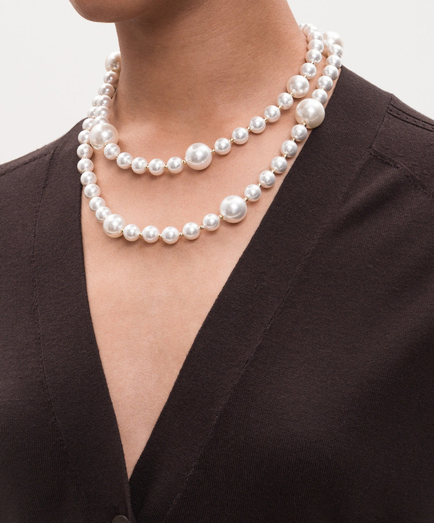 Dolman Bijoux Белые бусы 75172 изображение 2