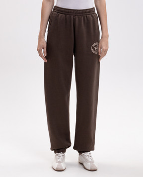 Sporty & Rich Коричневые джоггеры Brianno PA08783244BR03w