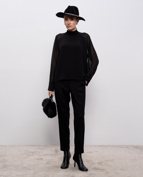 Peserico Черная блуза E062217309A