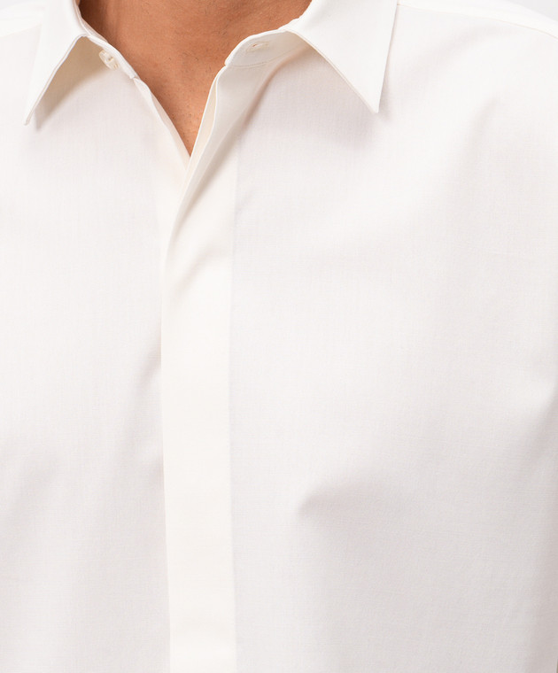 Fear of God Сорочка кольору айворі з вовною FG9M60602OXF зображення 5