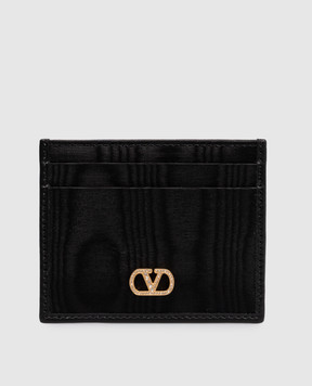 Valentino Черный картхолдер VLogo Signature 9W2P0AJ7YRE