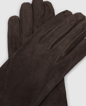 Sermoneta Gloves Замшеві рукавички на хутрі кролика 307ASUEDE