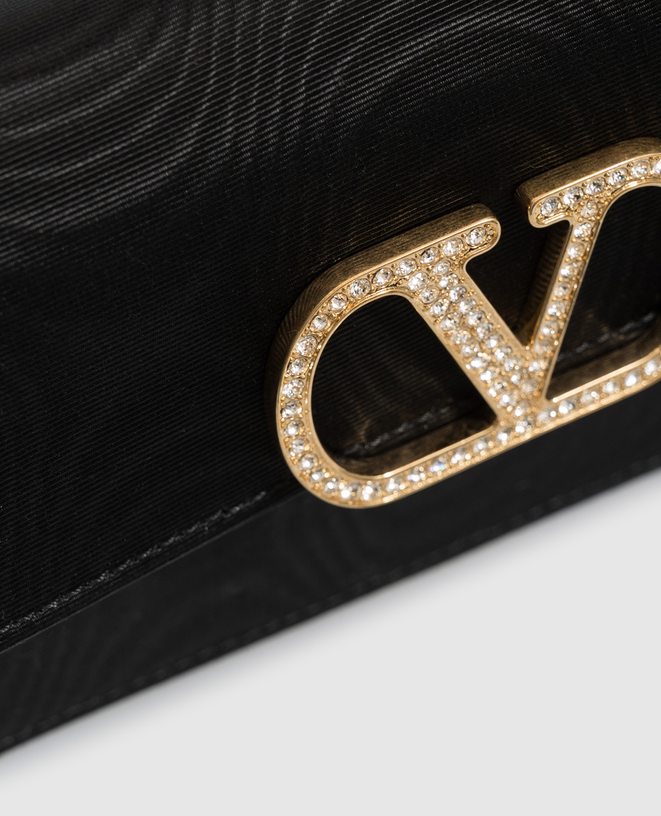 Valentino Чорний клатч VLogo Signature 9W2P0BB4YRE зображення 6