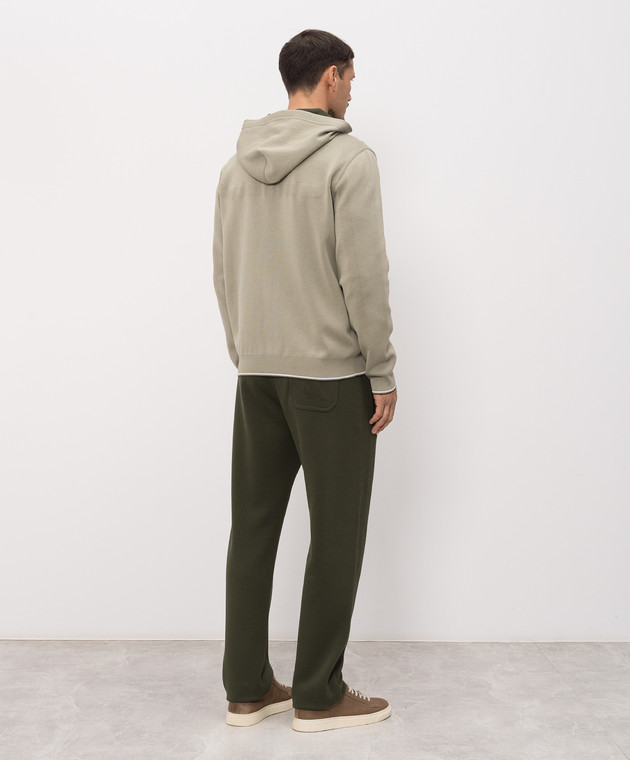 Stefano Ricci Зеленый спортивный костюм K616447FCRF26114P3D изображение 4