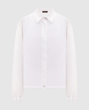 MooRER Біла сорочка ELIZA-J з льону ELIZAJGLX