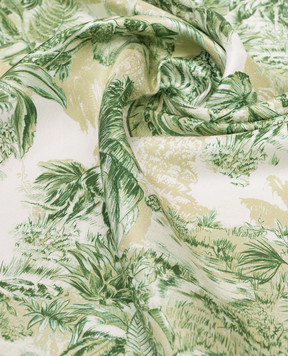 Alemais Зеленый платок Sara из шелка 7350A