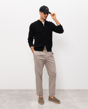 Brunello Cucinelli Серая футболка M29805200