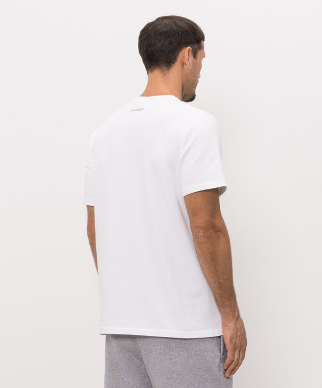 JW Anderson Белая футболка с принтом JT0337PG1936 изображение 4