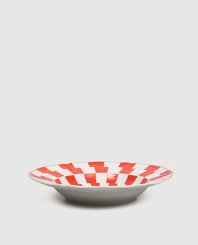 Bitossi Home Фарфоровая тарелка для супа Lightning ABR00044