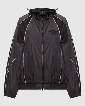 Juun.j Серая спортивная куртка в клетку JW6839W035