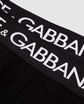Dolce&Gabbana Набір чорних трусів-боксерів M9D70JONN97