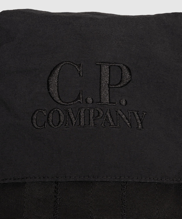 C.P. Company Черная сумка с вышивкой логотипа MAC131A005349M изображение 4