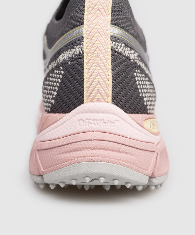 Off-White Серые кроссовки Be Right Back OWIA28KS26FAB001 изображение 5